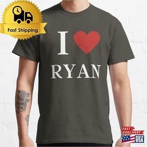 I Love Ryan Classic T-Shirt
